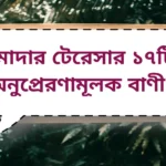 Mother Teresa’s inspirational Quotes | মাদার টেরেসার ১৭টি অনুপ্রেরণামূলক বাণী